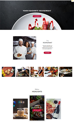Ideas for a Restaurant Website